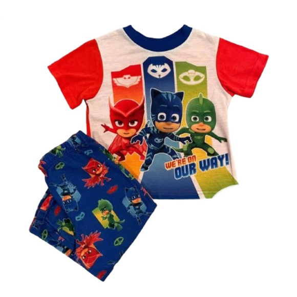 PJ Masks PAJAMA 2-piece SET Pants and T Shirt - Picture 4 of 4